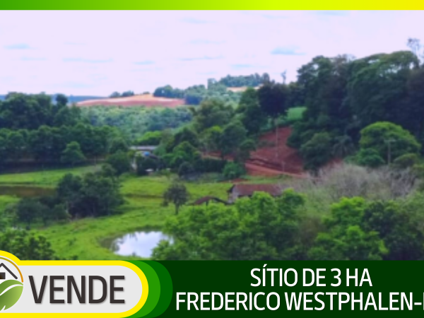 SÍTIO DE 3 HA EM FREDERICO WESTPHALEN-RS