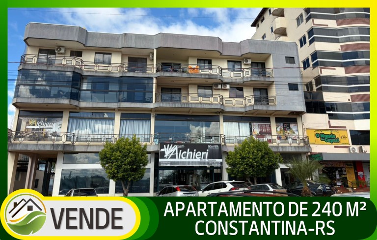 APARTAMENTO NO CENTRO DE CONSTANTINA-RS