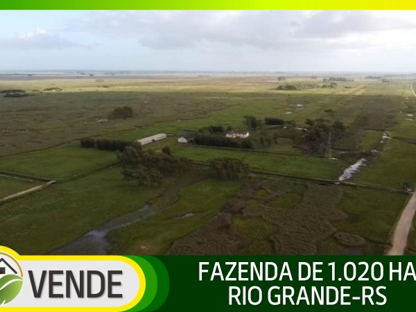 FAZENDA DE 1.020 HA NO RS