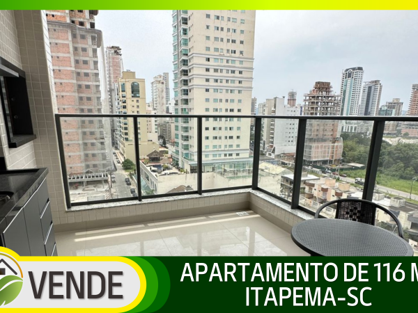 APARTAMENTO MOBILIADO EM ITAPEMA-SC