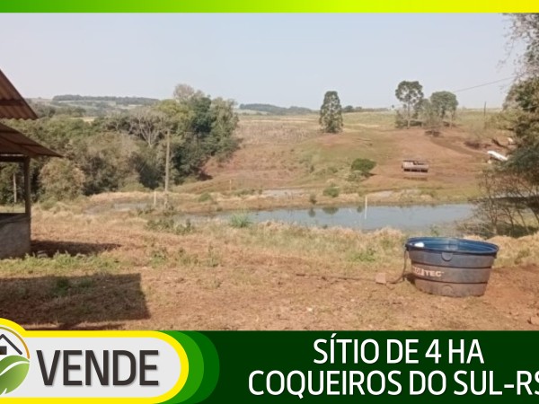 SÍTIO DE 4 HA COM 6 ANOS PARA PAGAR