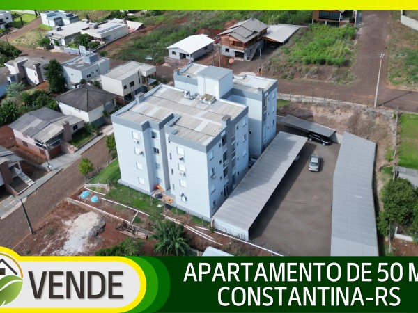 APARTAMENTO DE 50 M² EM CONSTANTINA-RS