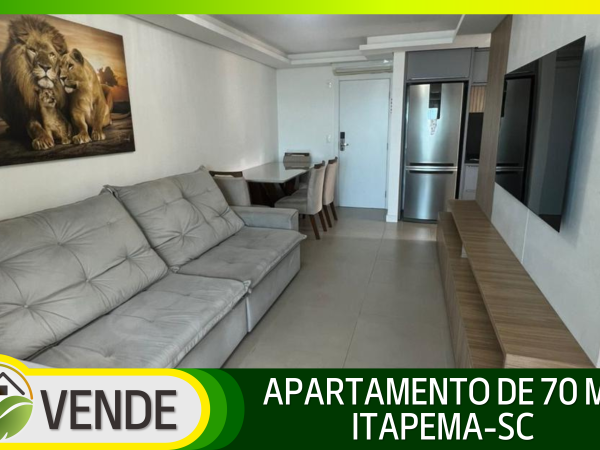 APARTAMENTO MOBILIADO EM ITAPEMA-SC