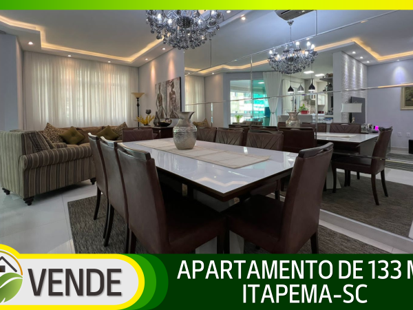 APARTAMENTO MOBILIADO EM ITAPEMA-SC