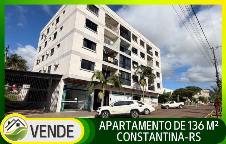 APARTAMENTO MOBILIADO EM CONSTANTINA-RS