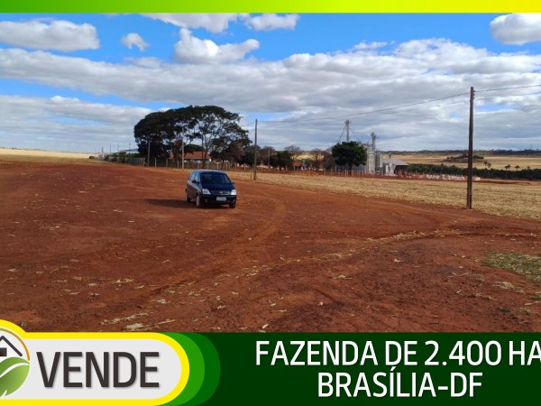 FAZENDA DE 2.400 HA EM BRASÍLIA-DF