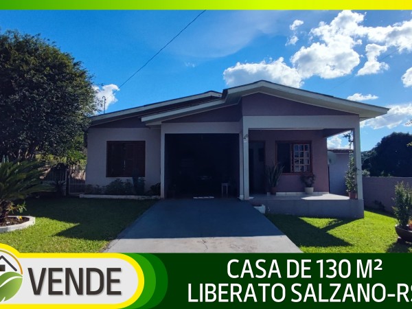 CASA DE 130 M² EM LIBERATO SALZANO-RS