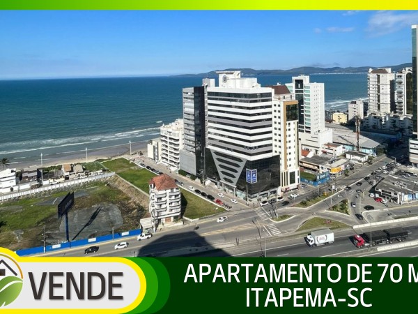 APARTAMENTO DE 70 M² EM ITAPEMA-SC