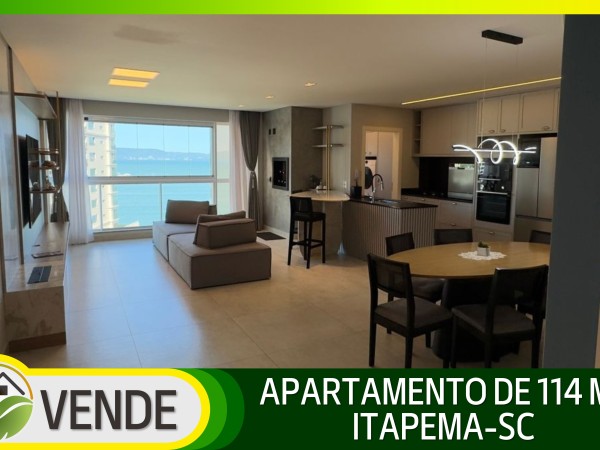 APARTAMENTO MOBILIADO NO CENTRO DE ITAPEMA-SC