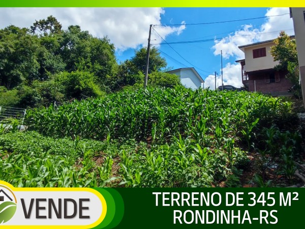 TERRENO DE 345 M² EM RONDINHA-RS