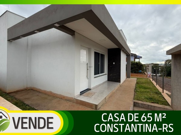 CASA DE 65 M² EM CONSTANTINA-RS