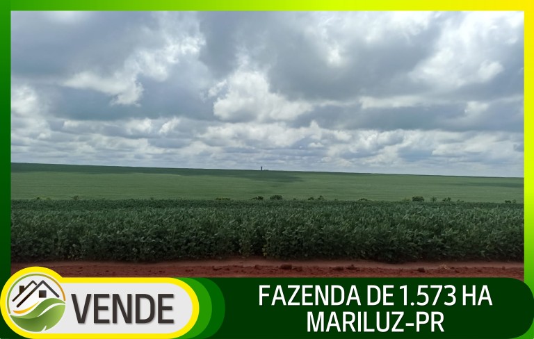 FAZENDA DE 1.573 HA NO PARANÁ
