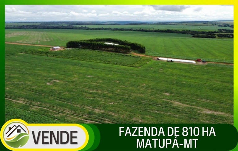 FAZENDA DE 810 HA COM 8 ANOS PARA PAGAR