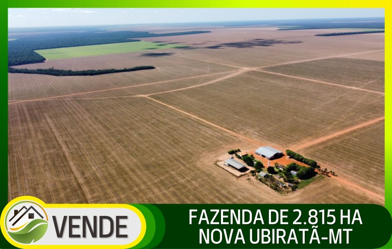 FAZENDA DE 2.815 HA NO MATO GROSSO