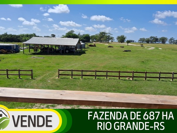 FAZENDA DE 687 HA NO RS