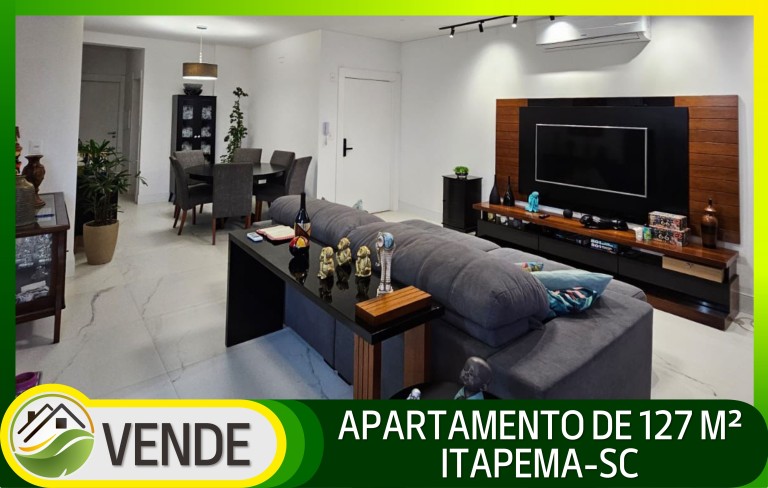APARTAMENTO MOBILIADO EM ITAPEMA-SC