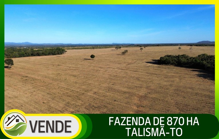 FAZENDA DE 870 HA NO TOCANTINS