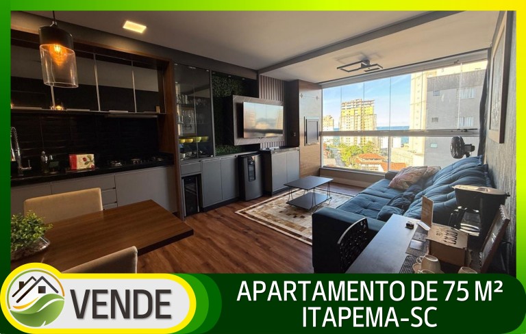 APARTAMENTO MOBILIADO EM ITAPEMA-SC
