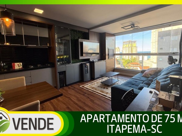 APARTAMENTO MOBILIADO EM ITAPEMA-SC