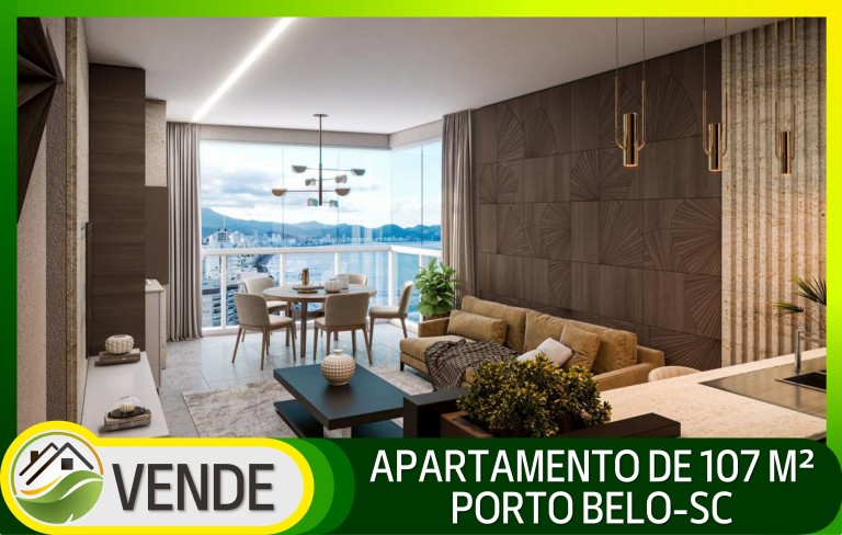 APARTAMENTO NA PLANTA EM PORTO BELO-SC