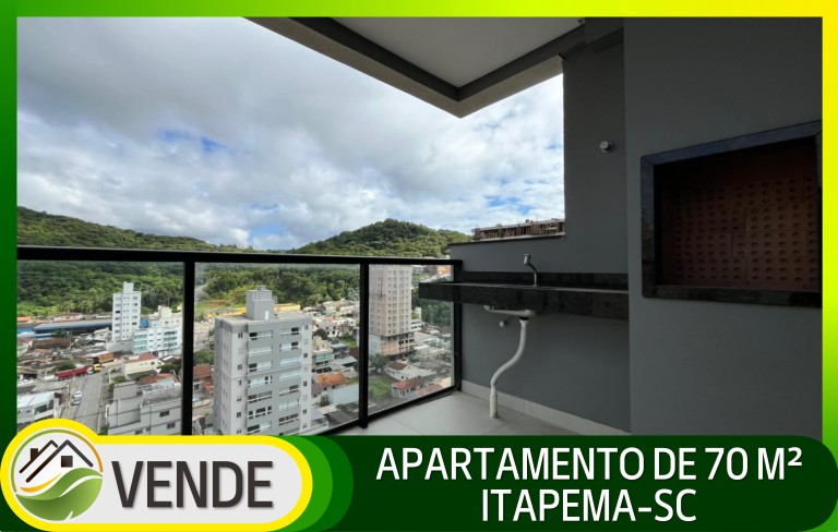 APARTAMENTO SEMI MOBILIADO EM ITAPEMA-SC