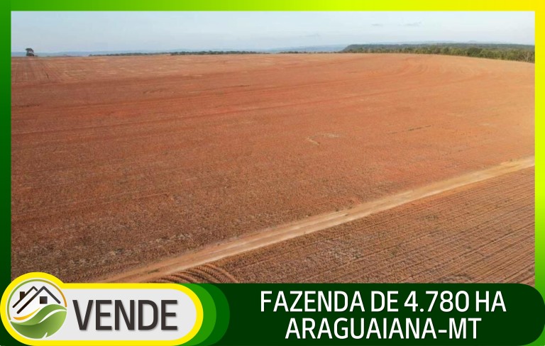 FAZENDA DE 4.780 HA NO MATO GROSSO