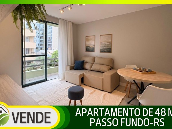 APARTAMENTO MOBILIADO NO CENTRO DE PASSO FUNDO-RS