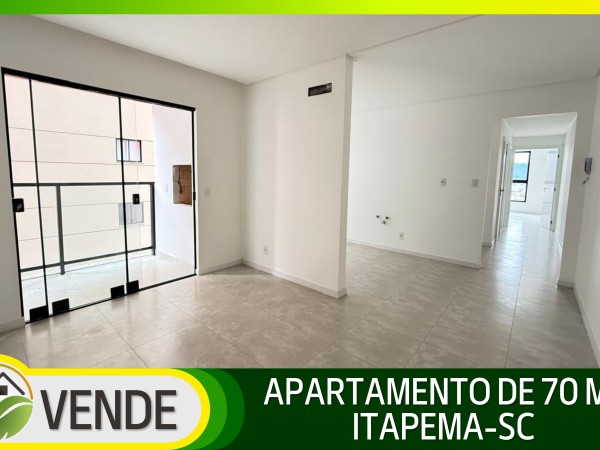 APARTAMENTO DE 70 M² EM ITAPEMA-SC
