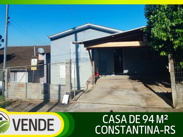 CASA DE 94 M² EM CONSTANTINA-RS