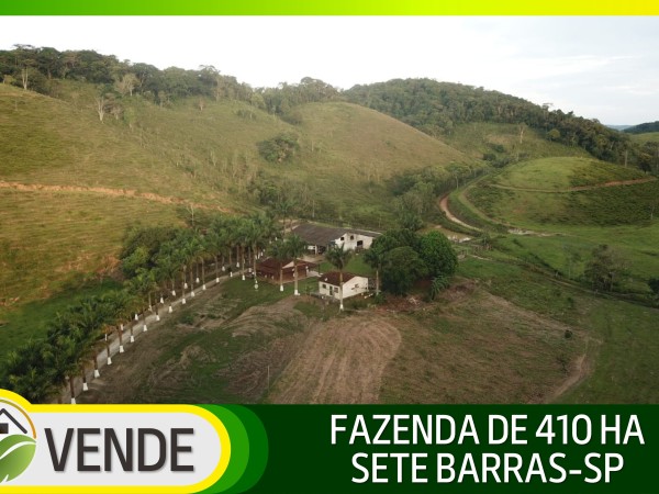 FAZENDA DE 410 HA EM SÃO PAULO