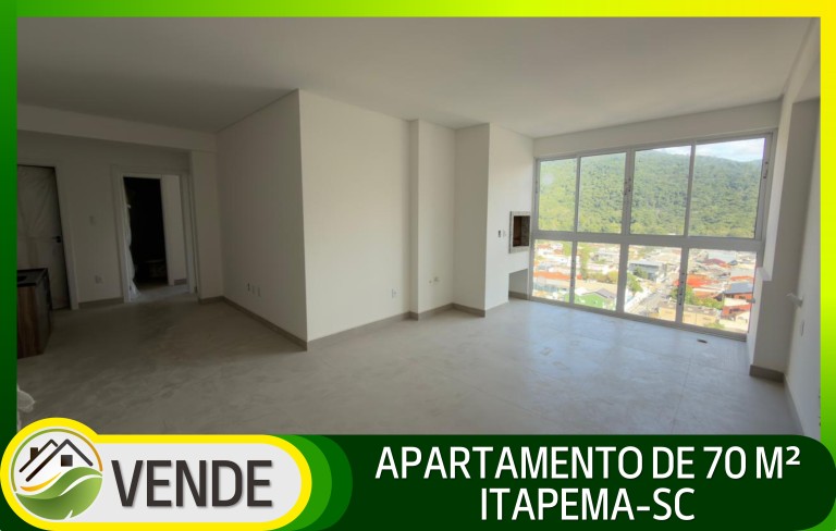 APARTAMENTO DE 70 M² EM ITAPEMA-SC