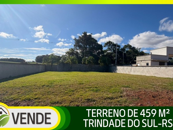TERRENO EM CONDOMÍNIO RESIDENCIAL DE 459 M²