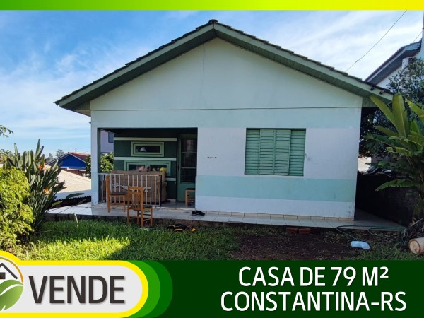 CASA DE 79 M² EM CONSTANTINA-RS