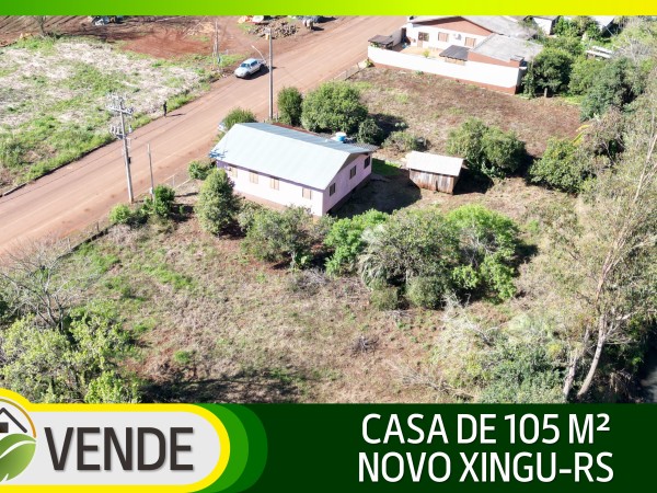 CASA DE 105 M² EM NOVO XINGU-RS