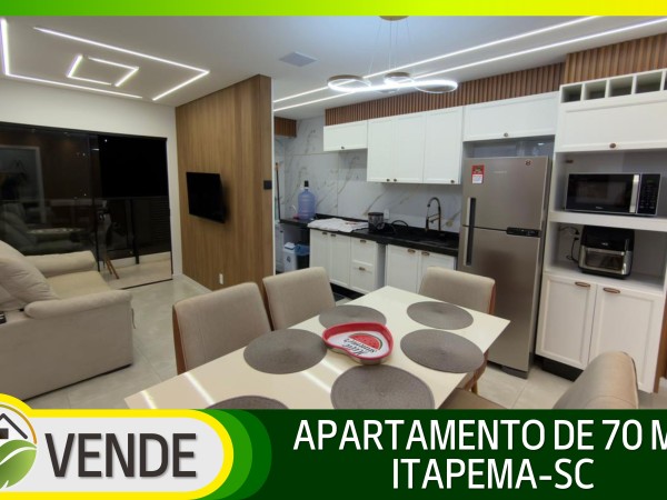 APARTAMENTO MOBILIADO EM ITAPEMA-SC