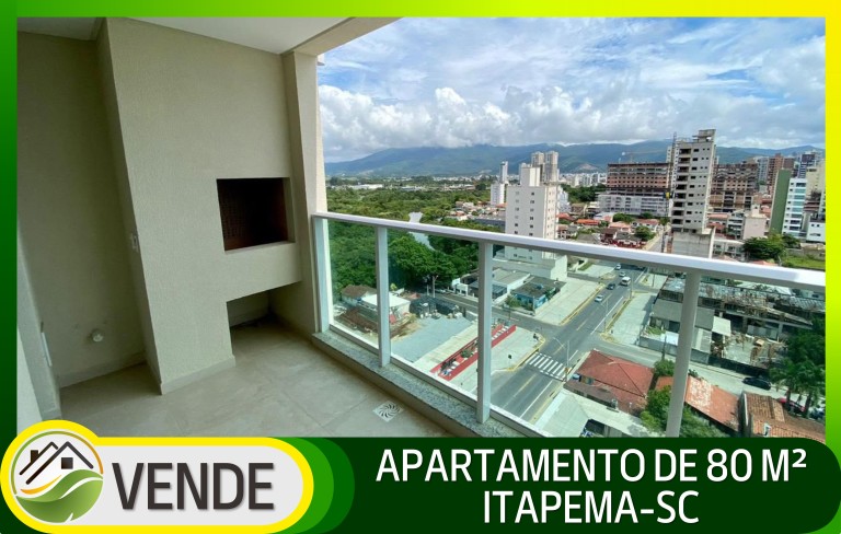 APARTAMENTO DE 80 M² EM ITAPEMA-SC
