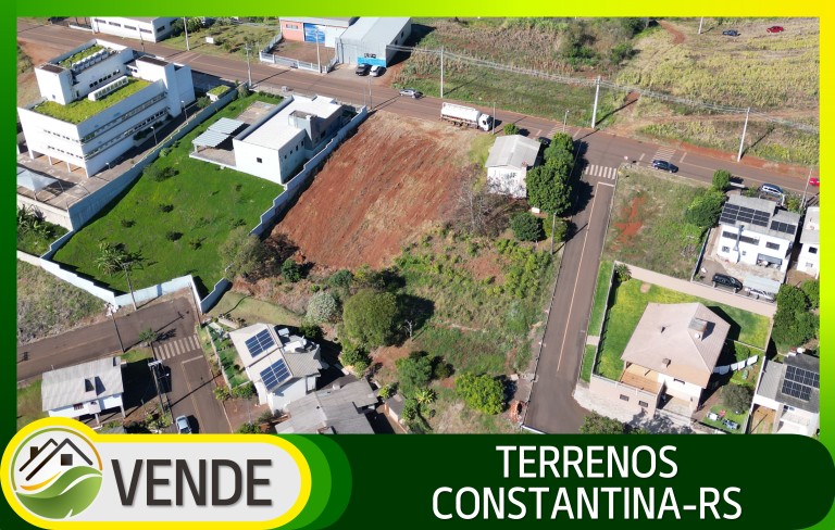 TERRENOS À VENDA EM CONSTANTINA-RS