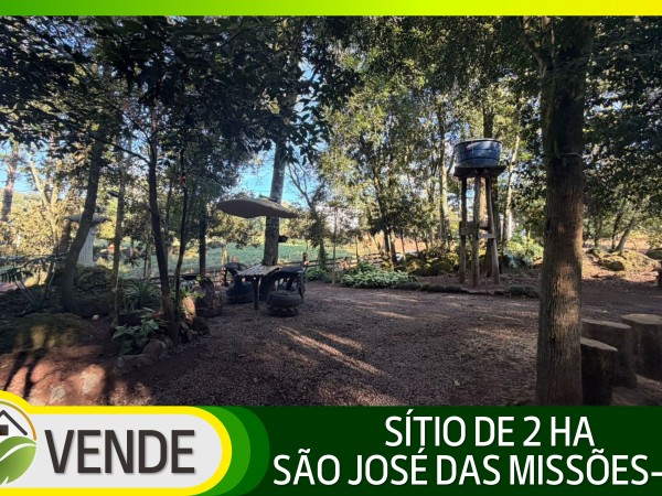 SÍTIO DE 2 HA EM SÃO JOSÉ DAS MISSÕES-RS