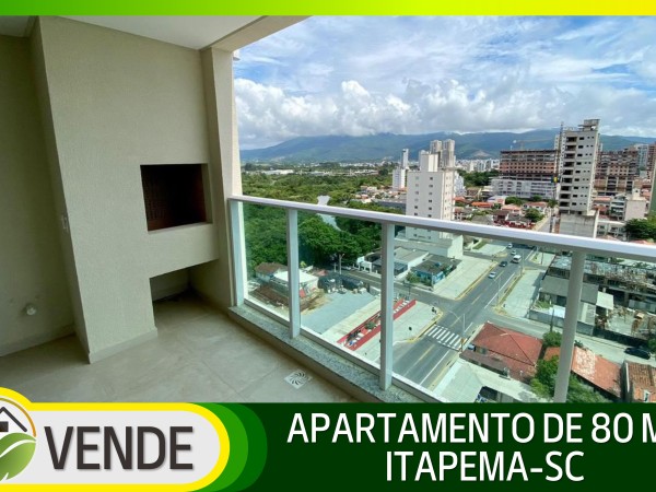 APARTAMENTO DE 80 M² EM ITAPEMA-SC