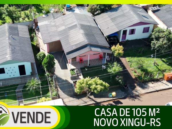 CASA DE 105 M² EM NOVO XINGU-RS