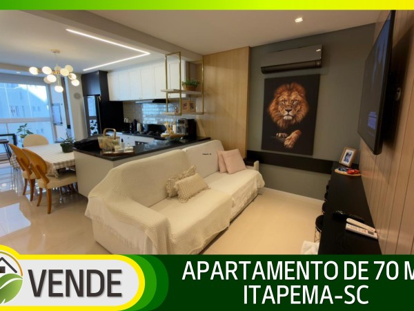 APARTAMENTO MOBILIADO EM ITAPEMA-SC