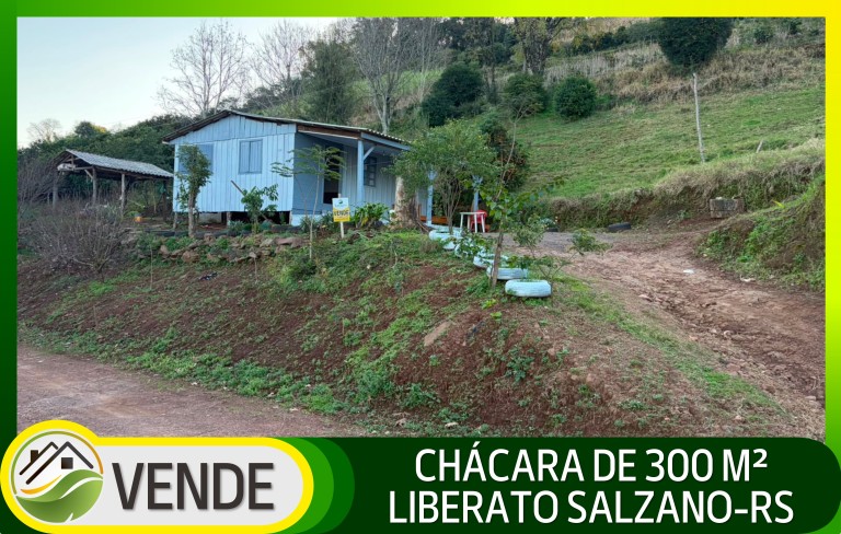 CHÁCARA DE 300 M² EM LIBERATO SALZANO-RS