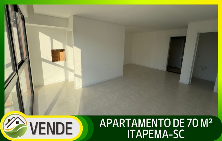 APARTAMENTO DE 70 M² EM ITAPEMA-SC