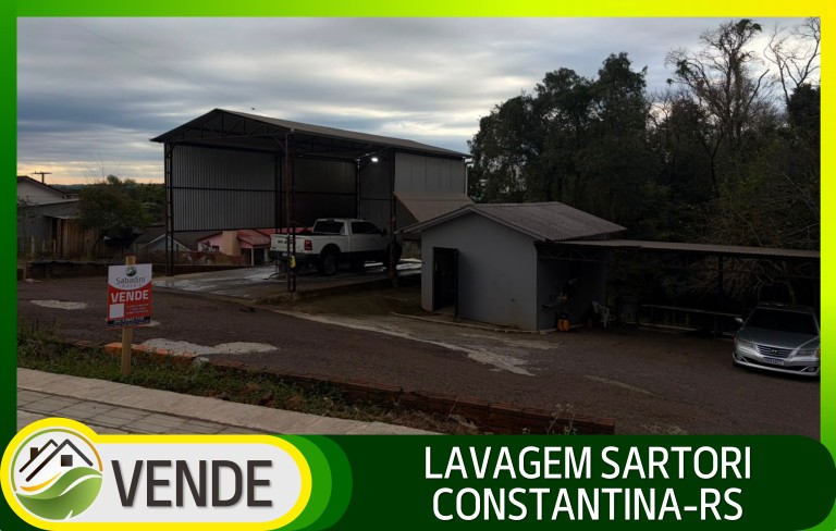 LAVAGEM SARTORI À VENDA EM CONSTANTINA-RS