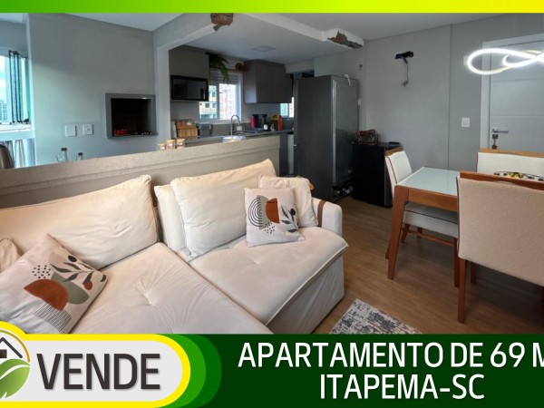 APARTAMENTO MOBILIADO EM ITAPEMA-SC