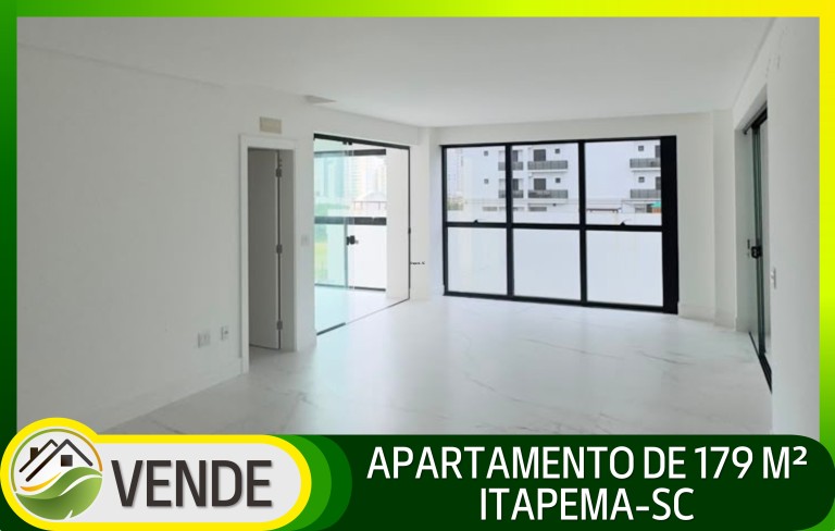 APARTAMENTO DE 179 M² EM ITAPEMA-SC