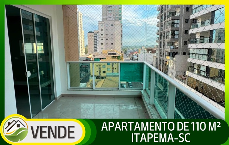 APARTAMENTO EM ITAPEMA-SC COM 100 MESES PARA PAGAR