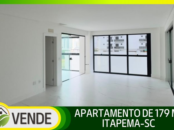 APARTAMENTO DE 179 M² EM ITAPEMA-SC