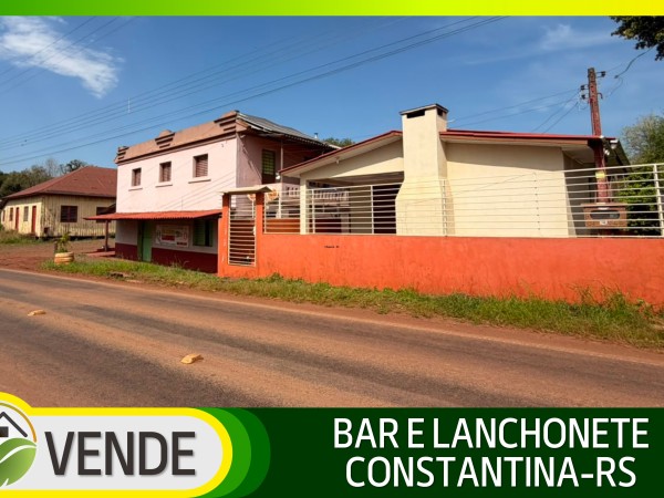 BAR E LANCHONETE À VENDA EM CONSTANTINA-RS