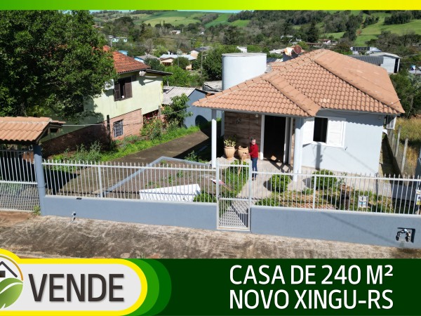 CASA DE 240 M² EM NOVO XINGU-RS